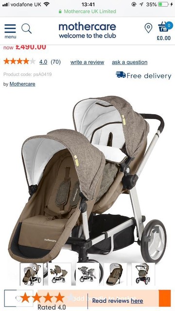 mothercare genie double review